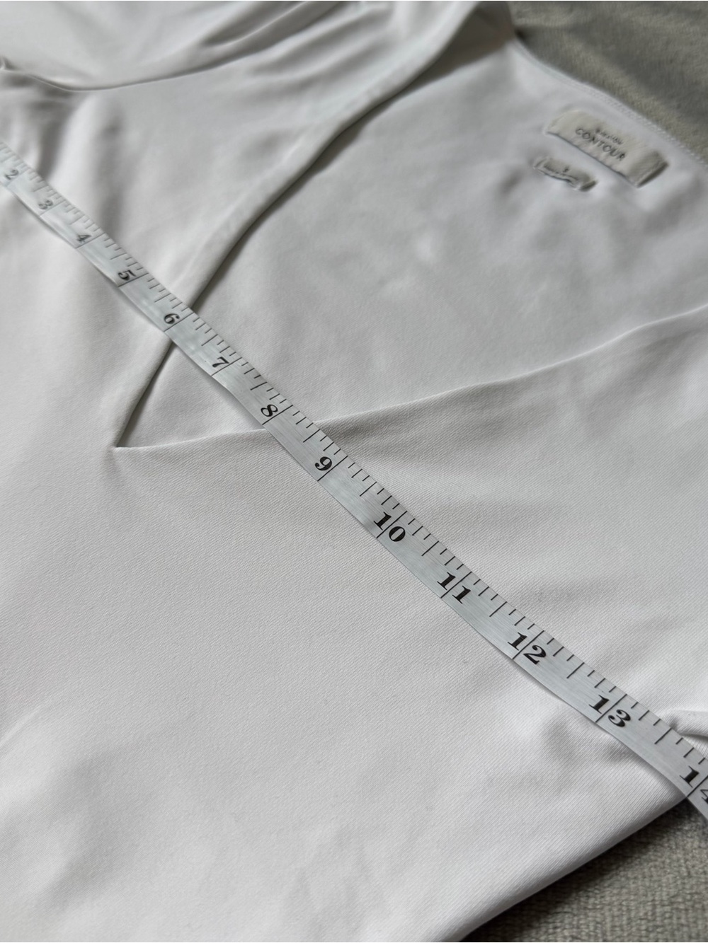 Aritzia Babaton Contour V Neck Long Sleeve Top White S - Picture 7 of 10